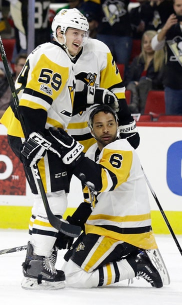 Big 2nd period helps Penguins beat Hurricanes 7-1 (Jan 20, 2017)